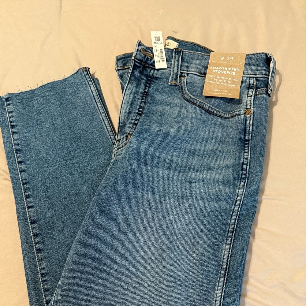 NWT Madewell ROADTRIPPER STOVEPIPE 
SIZE 29